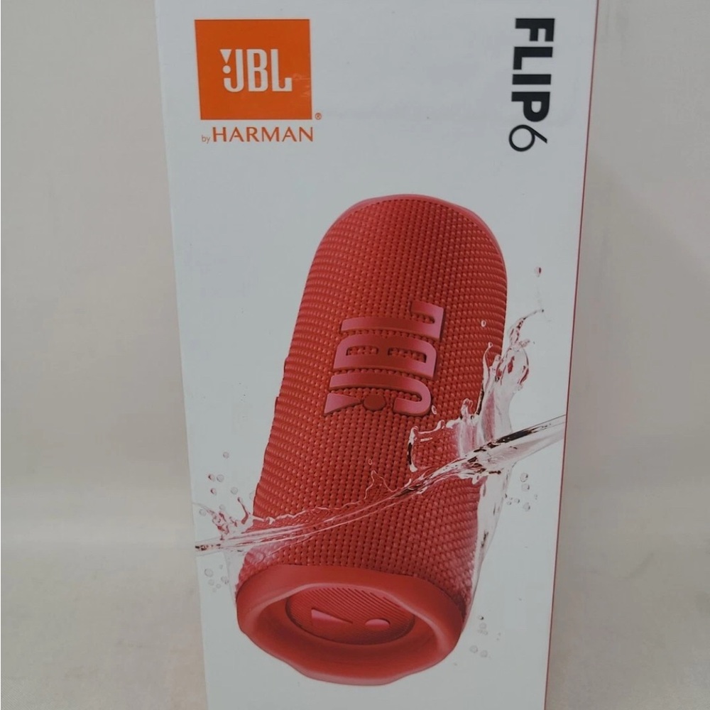 Jbl flip 6 brand new color red